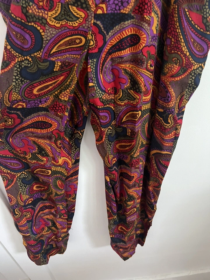 Mono para mujer Evan Picone talla mediana chaleco abotonado multicolor cachemira Foto 3 de 4