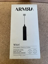 ARMRA Whirl Rechargeable Electric Frother Stainless Steel C27