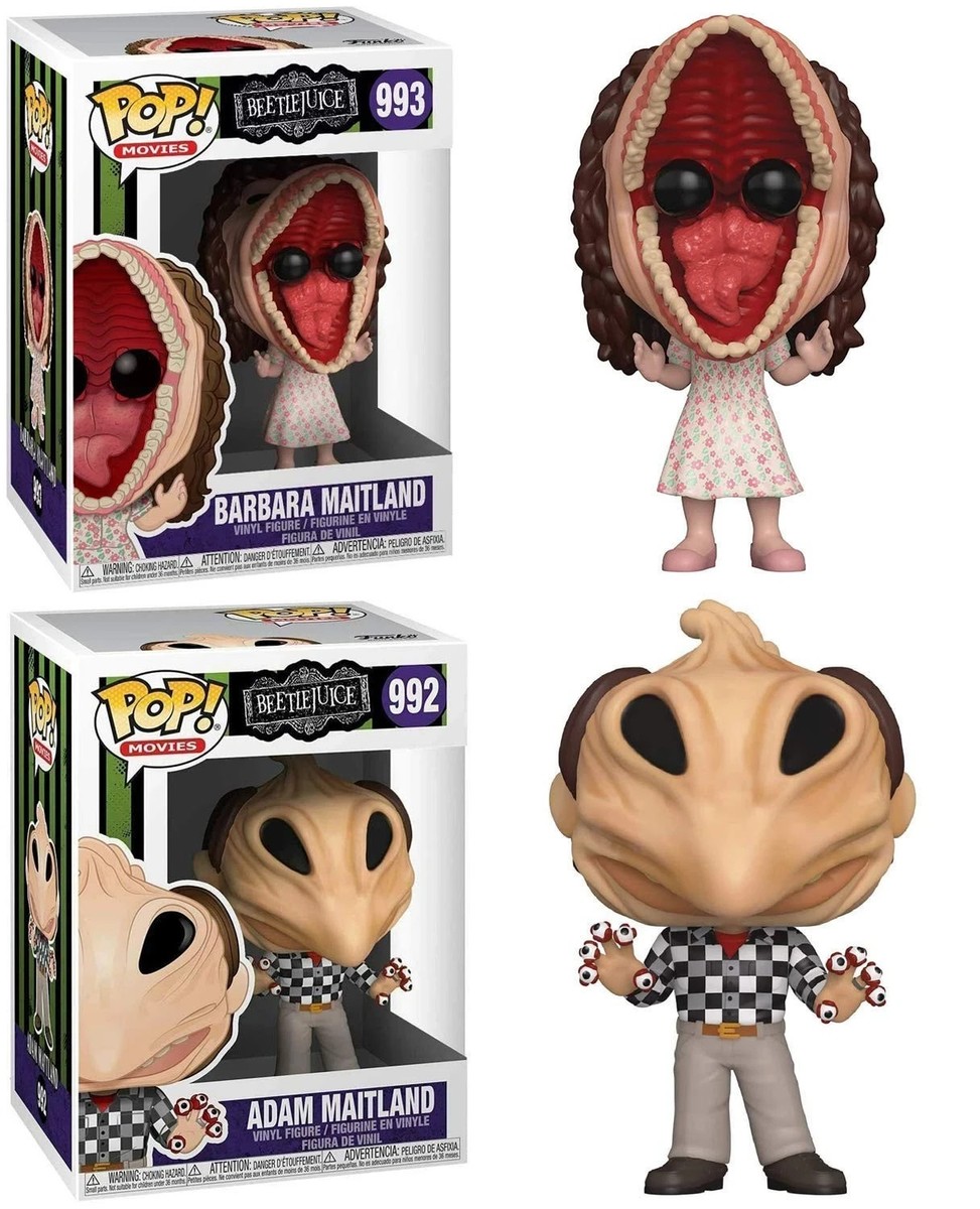 Funko Pop! Beetlejuice Adam Maitland #992 & Barbara Maitland #993
