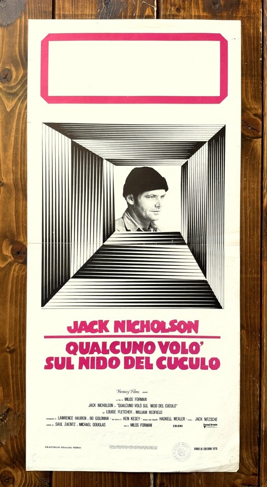 Locandina di Qualcuno volò sul nido del cuculo (1975)