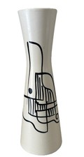 Vintage Lapid Israel Mid Century Modern Abstract Vase