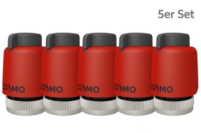5x COSMO Standard Stellantrieb 230V IP54 M30x1,5mm, stromlos geschlossen CTS230N