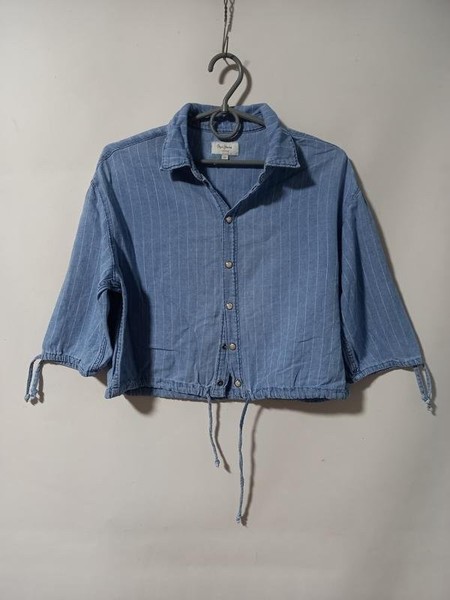Women Pepe Jeans Shirt Blue Denim 34 / XS / 42