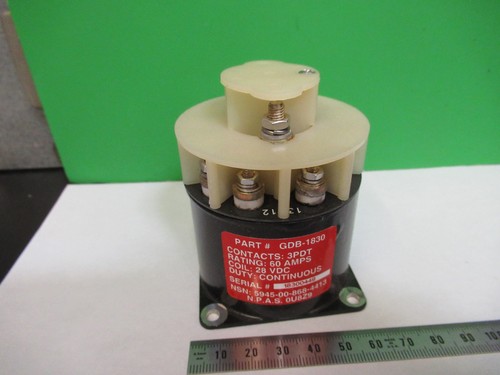 PRECISION SWITCHING GDB-1830 NSN 5945-00-868-4413 AIRCRAFT RELAY AS PIC T3-B-05