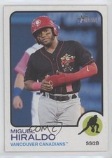 2022 Topps Heritage Minor League Edition Miguel Hiraldo #68 0ey7