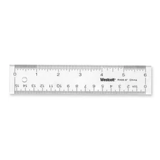 Acme United Office Desk Acrylic Ruler 11244
