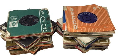 1960s Vinyl Records 7" Job Lot x100 Pop Dance Funk Rock Beatles Stones BeachBoys