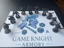 Vtg GW Warhammer 40k Chaos Space Marines x10 Squad Assault Legionnaires Lot C