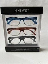 NINE WEST Premium Reading Glasses Brand NIB 1.50 READERS