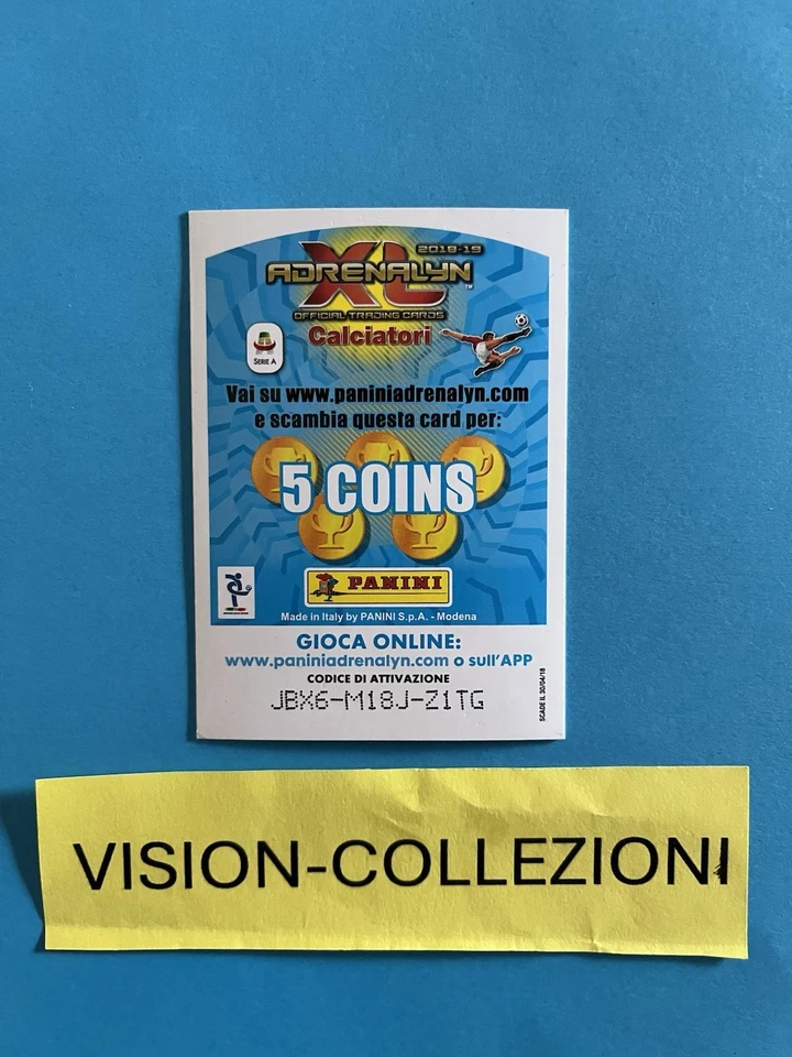 ⚽️ PANINI CALCIATORI ADRENALYN 2018-19 PREMIO PREMIUM A ⚽️ - Immagine 2 di 2