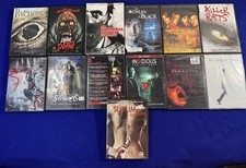 Lot of 13 Assorted Movies DVD Horror Action Thriller Wholesale Bulk DVDs