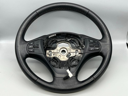 2012 BMW 1SERIES F30 F31 MULTIFUNCTION LEATHER STEERING WHEEL 62558181E