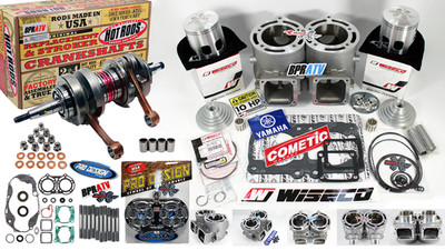 Banshee 400cc ARES 68mm Athena Style Cylinder Kit Wiseco Piston Stock Stroke Kit