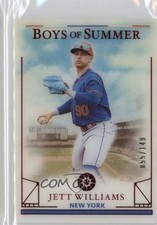2024 Panini Boys of Summer Red 55/149 Jett Williams #40 go9