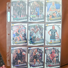 Panini Prizm WNBA 2023 9-Card Lot Hailey Van Lith Jonquel Jones Rookie