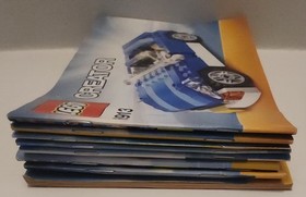 LEGO Creator Manuals #30145 #5763 #5765 #6913 Lot of 8 Instruction Booklets