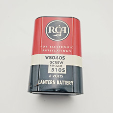Vintage RCA 6v Battery VS040S - Lantern Battery for Display