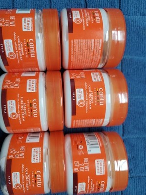 Lot of 24  Cantu Coconut Curling Cream with Shea Butter for Natural Hair 2 oz 