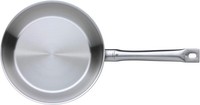 WMF Gourmet Plus Bratpfanne 24 Cm Induktion, Edelstahlpfanne Unbeschichtet