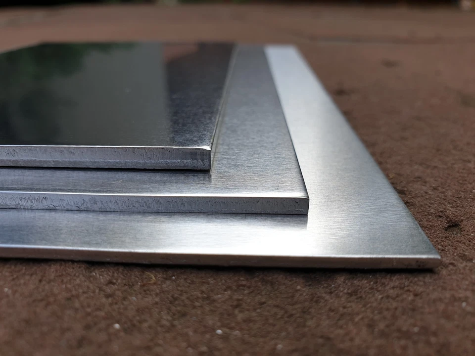 Alublech 3mm, 4mm, 5mm Aluminium Blech Alu Zuschnitt Platte Blechstreifen - Bild 2 von 4