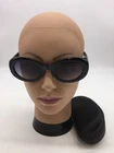 Celine Women's Black Frame Designer Sunglasses 50-20-140 Blue Lenses