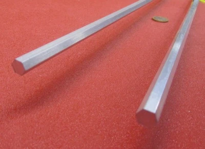 2024 Aluminum Hex Rod 1/4" Hex x 3 Ft Length, 2 units, 6 Ft Total - Image 1 of 4