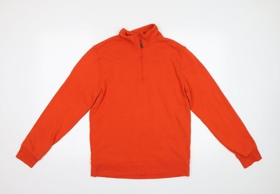 Orangefarbener Pullover Sweatshirt Damen UK Größe S Amazon Essentials