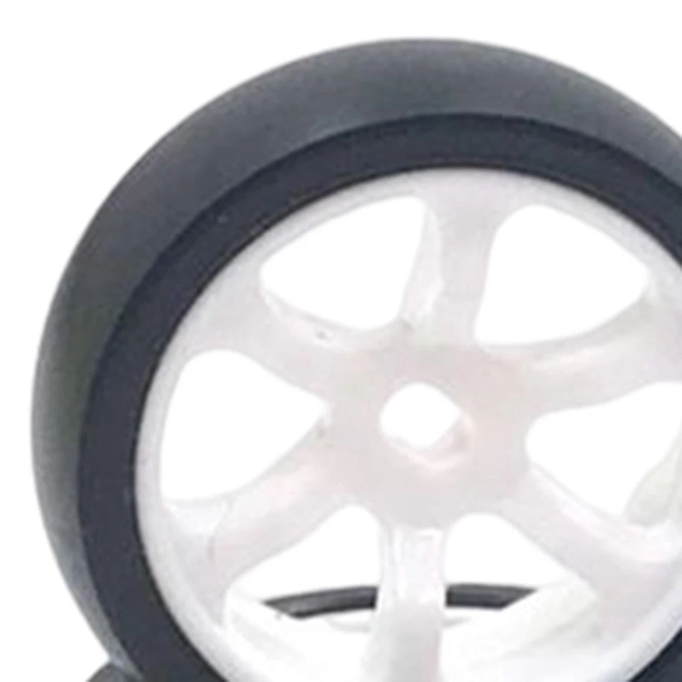 4 pièces RC voiture pneus en caoutchouc pour Wltoys K969 K979 P929 P939 1/28 RC - Photo 4/4