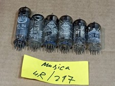 Röhrenradio Graetz Musica 4R/217,Röhrensatz:EL84,EM80,EF89,ECC85,ECH81,EABC80.
