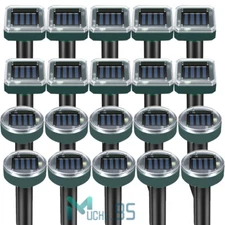 2-10PCS Solar Power Ultrasonic Animal Mice Gopher  Pest Snake Repellent Repeller