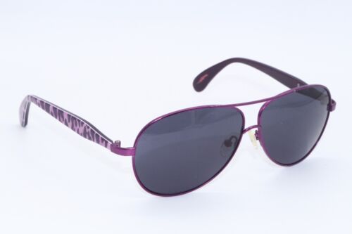 BETSEYVILLE BETSEY JOHNSON ANIMAL BV 101 07 VIOLET AUTHENTIC SUNGLASSES 58-10 - Picture 1 of 4