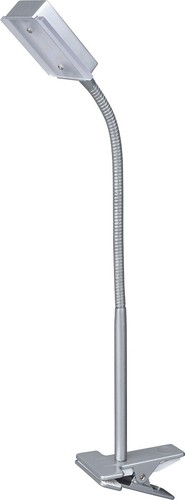 LED Schreibtischleuchte Tischlampe Klemmleuchte Klemmspot Leselicht chrom T163-1 - Bild 4 von 4