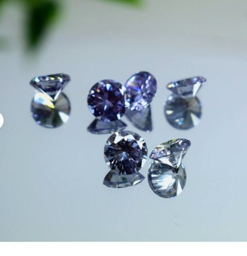 Natural Alexandrite 10 Ct Round Cut Color Changing 6mm Certified Loose Gemstone - Picture 6 of 6