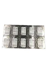 LOT 10 Western Digital 250GB SEAGATE MULTIPLE BRANDS SATA 16MB 3.5" Hard Drives