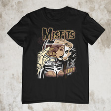 MISFITS - Full size Shirt Gift Present Black Shirt E228