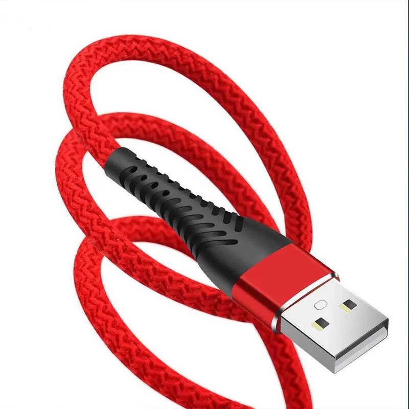 Heavy Duty Micro USB Fast Charger Charging Cable Cord For Samsung Android HTC LG - Image 3 of 4