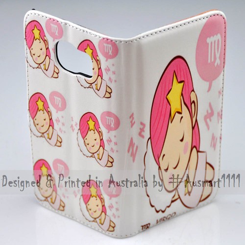 Funda protectora tipo billetera para teléfono móvil con tema zodiac impreso para Samsung Galaxy serie 12 - Imagen 12 de 23