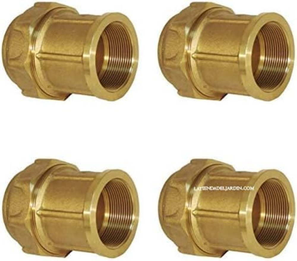 Raccordo Ottone 32mm x 1'' Femmina Suinga (4 pezzi) - Qualità PE