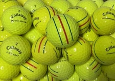 36 Callaway Chrome Soft/Tour Triple Track/ ERC Soft Yellow Golf Balls 5A Mint