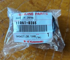 NEW Genuine Kawasaki Muffler Gasket 2008-18 KLX450 38.1x48.7x32 11061-0285 USA! 