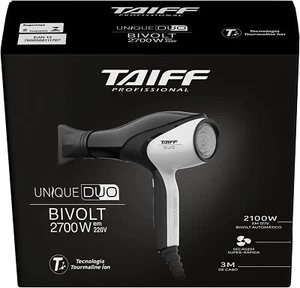 Séchoir professionnel Taiff Duo unique 2700W - Les ions négatifs bivolts