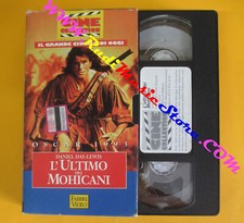 VHS film L'ULTIMO DEI MOHICANI Daniel Day-Lewis CINE COLLECTION (F109*) no dvd