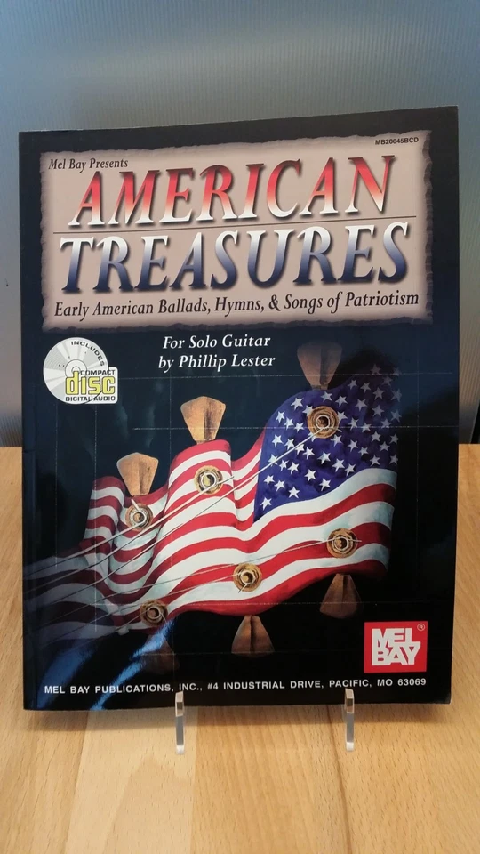 American Treasures - Early American Ballads, Huymns for Guitar + CD - Bild 1 von 1