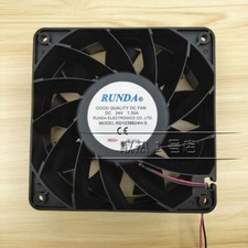 RUNDA RD1238B24H-S 12038 12CM 24V 1.5A welding machine inverter cooling fan 