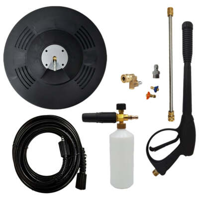 #ad Proven Part 15quot; Floor Scrubber 25#x27; Hose Pro Gun Kit amp; Quick Connect 1 4quot; Quic $128.95