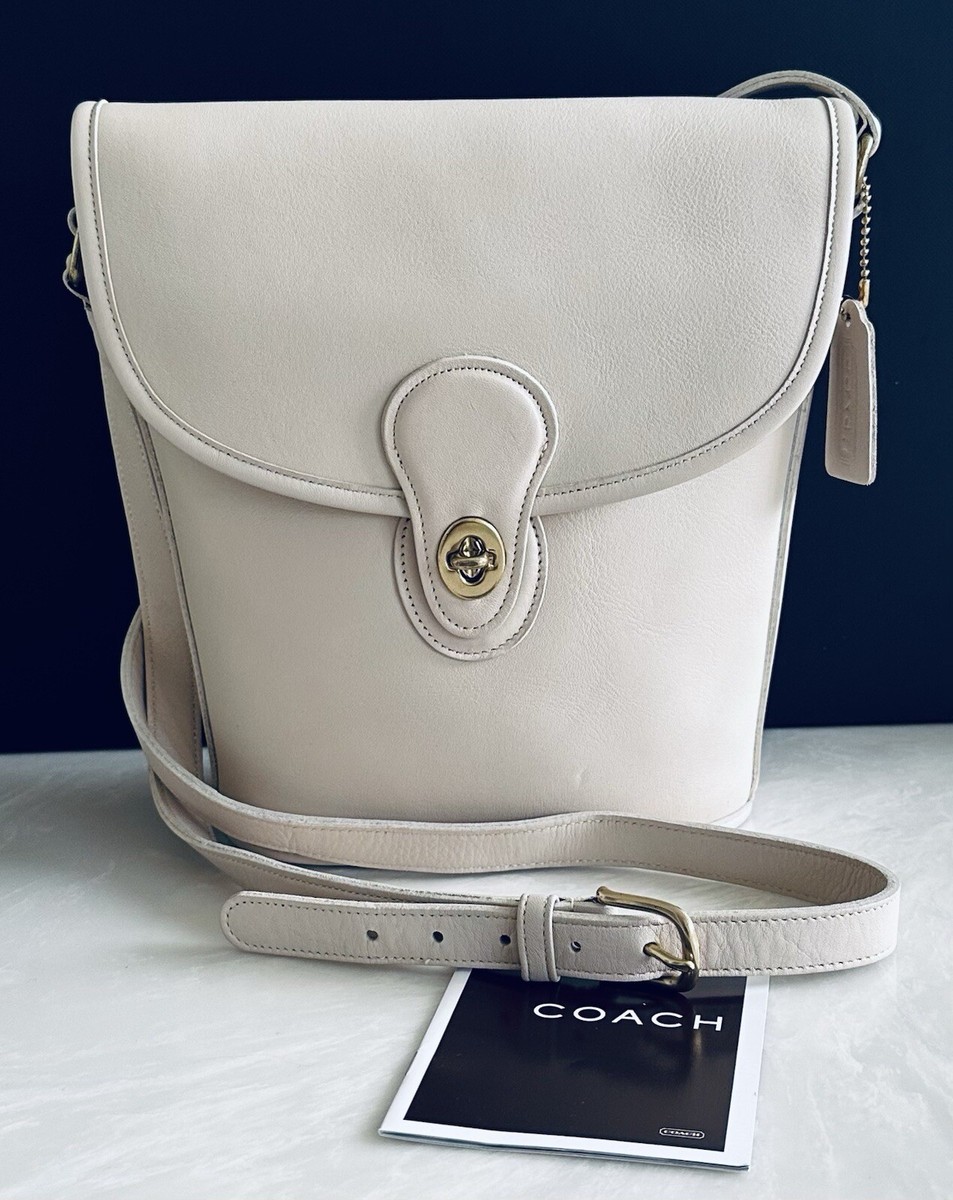 COACH VINTAGE BONE BRADLEY BUCKET CROSSBODY SHOULDER BAG