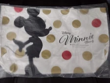 Disney Minnie Mouse Beauty Canvas Tote Bag by Sephora New in Package