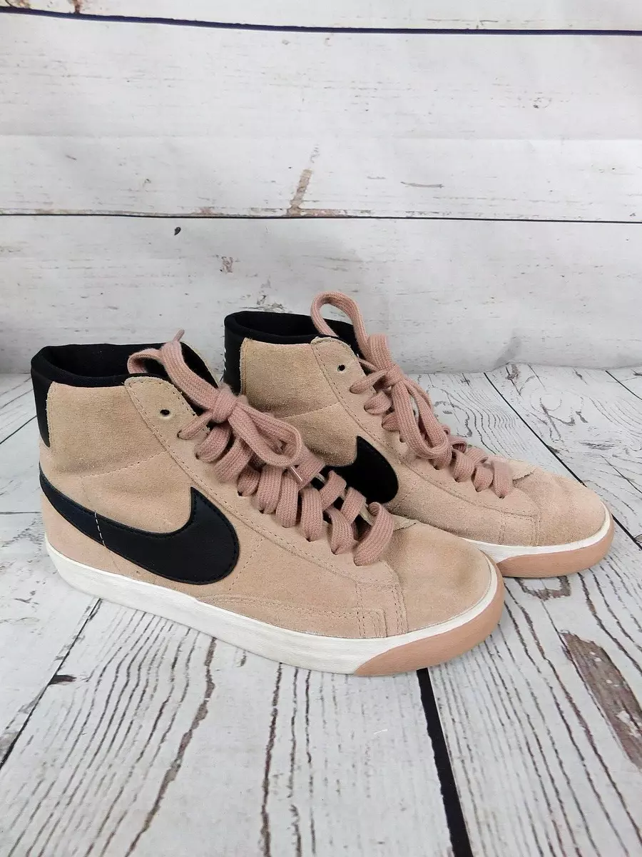 Nike Womens Blazer Mid Vintage Suede Particle Pink Size 5 Sneakers 917862-601
