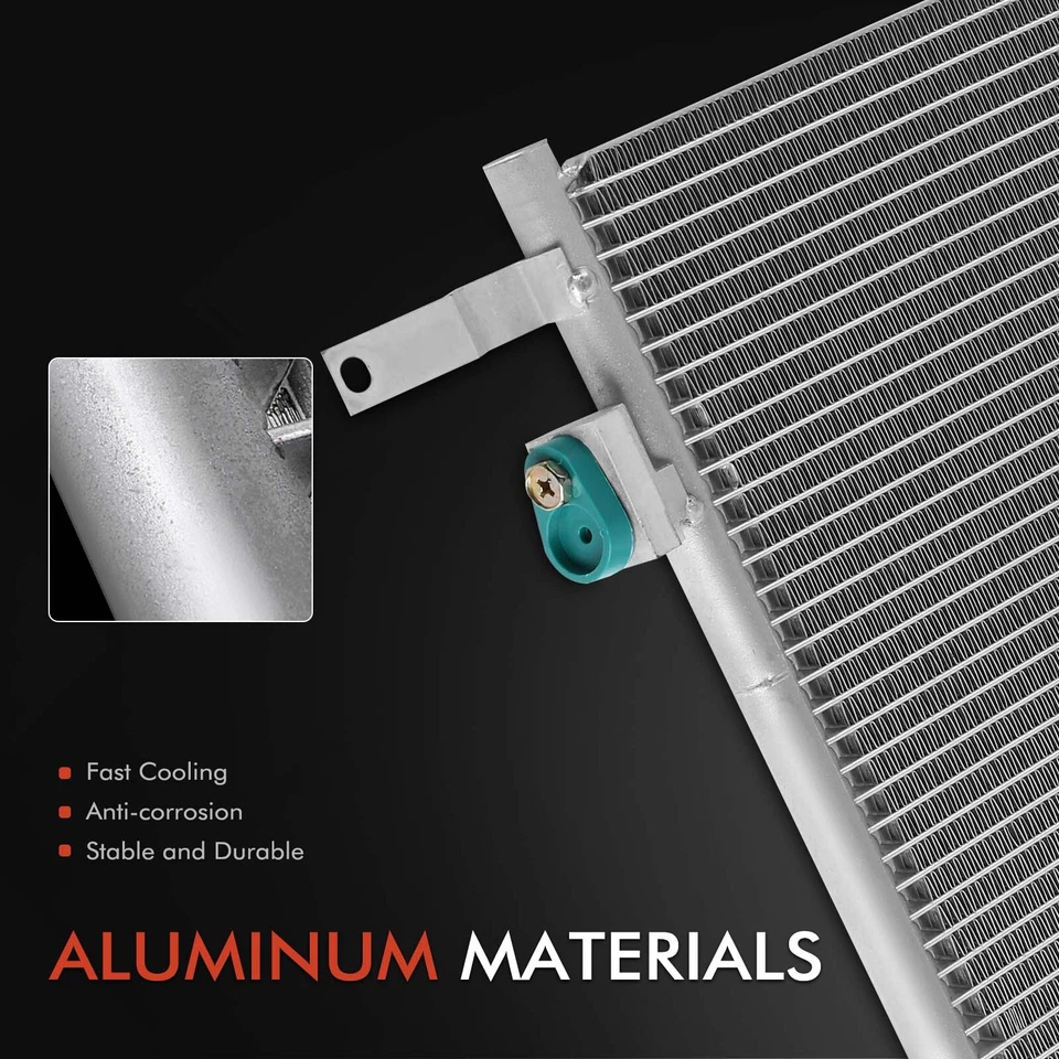 AC Condenser with Receiver Drier & Bracket for Ford Fusion 2013-2020 Lincoln MKZ - Image 2 of 4