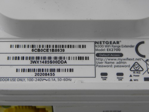 WiFi Range Extender Signal Booster Network NETGEAR Internet Repeater UK #206 - Picture 3 of 3